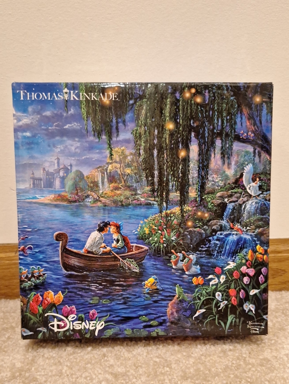 Disney Thomas Kinkade The Little Mermaid 750 Piece Jigsaw Puzzle